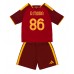 AS Roma Rodrigo Mora #86 Dětské Oblečení Domácí Dres 2026-27 Krátkým Rukávem (+ trenýrky)